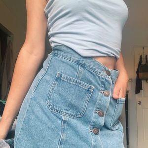 Jean skirt